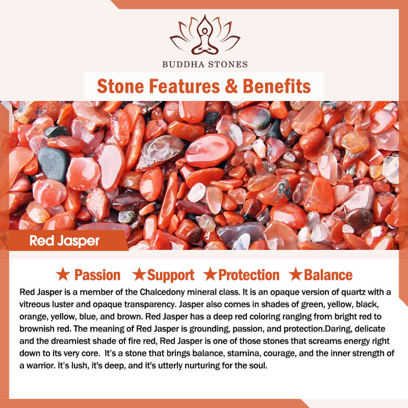 Braccialetto di coppia della pace in cristallo di rame, diaspro rosso, agata muschiata, ossidiana nera e Buddha Stones