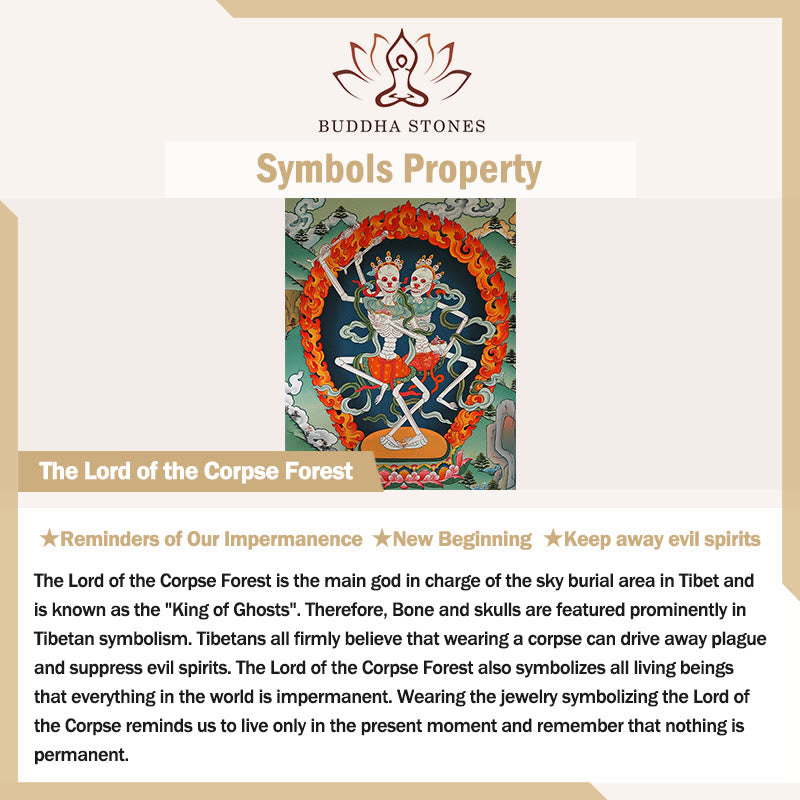 Buddha Stones Semi di Bodhi naturali Il Signore della Foresta dei Cadaveri Om Mani Padme Hum Braccialetto della Saggezza