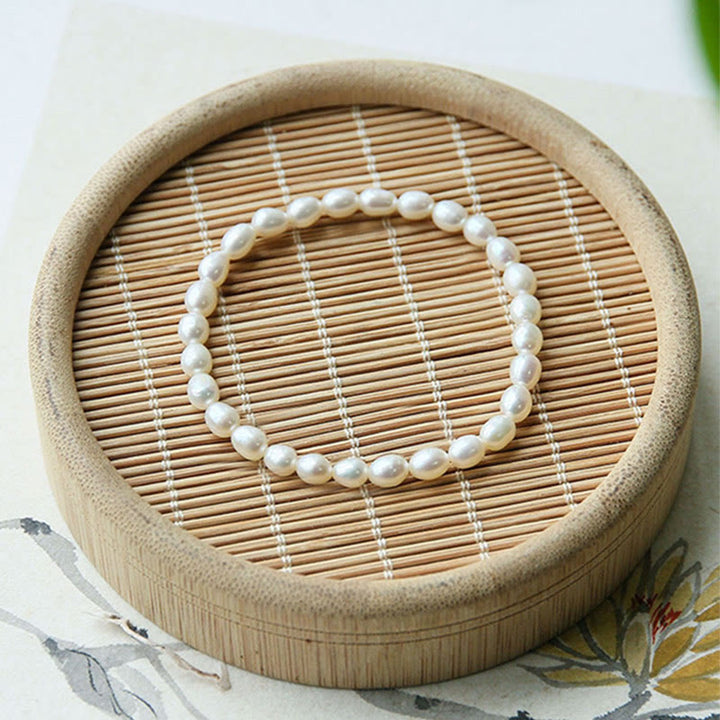 Braccialetto di perline curative in perle naturali Buddha Stones