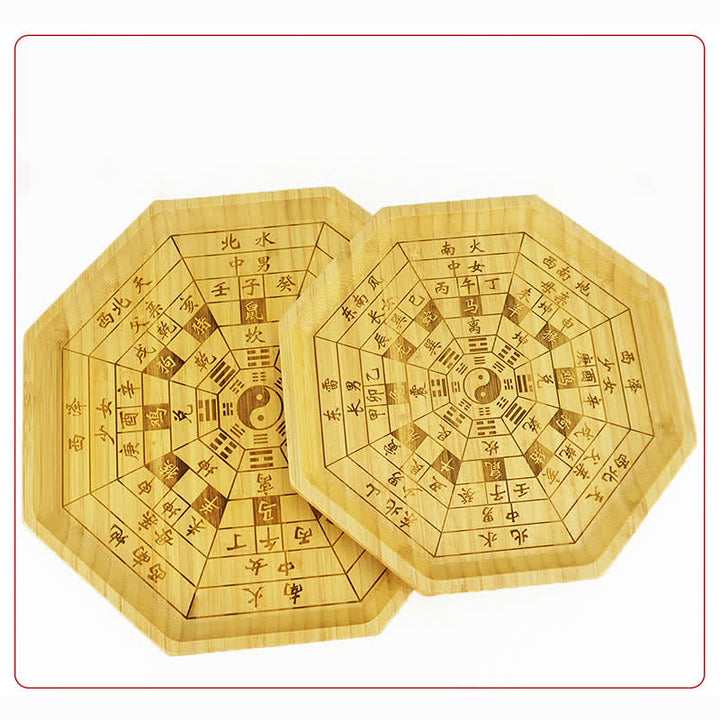 Mappa Feng Shui Bambù Bagua Mappa dell'Energia dell'Armonia - image 34