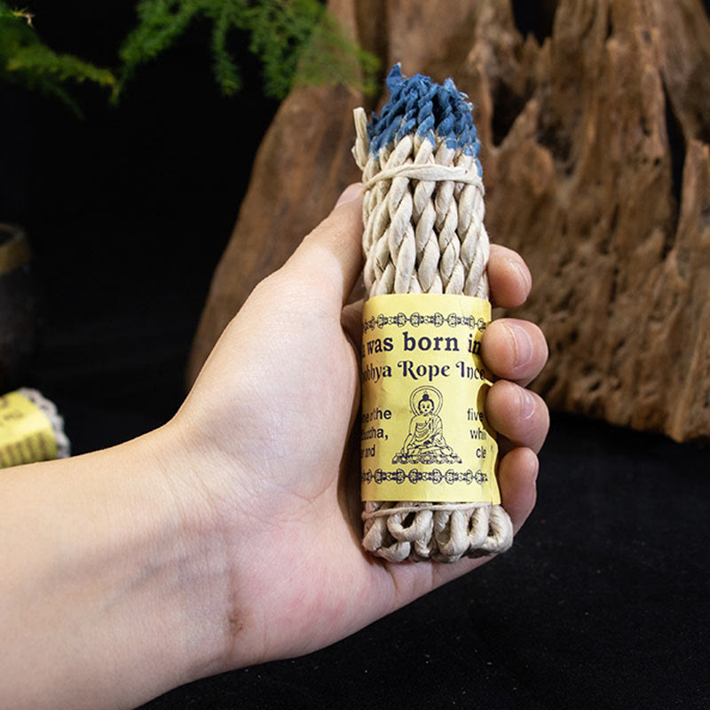 Buddha Stones Nepal Corda Incenso Purificante Guarigione Meditazione Incenso - image 8