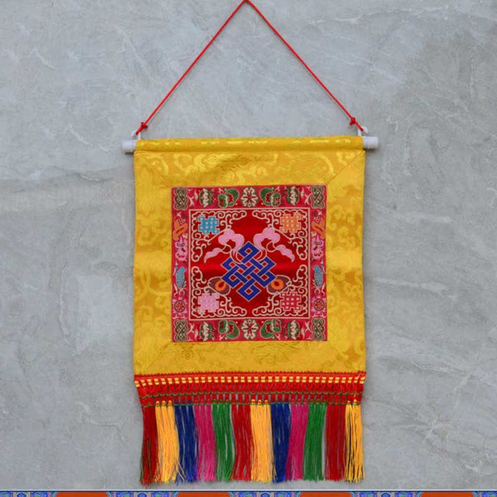 Vajra Simboli di buon auspicio Potere spirituale Arte murale
