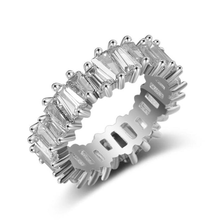 Anello di ricchezza in rame con motivo semplice