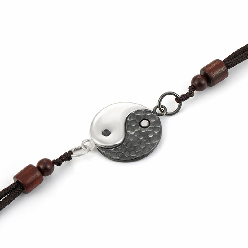 Collana con ciondolo in argento sterling 990 Buddha Stones, equilibrio Yin Yang e armonia - image 12