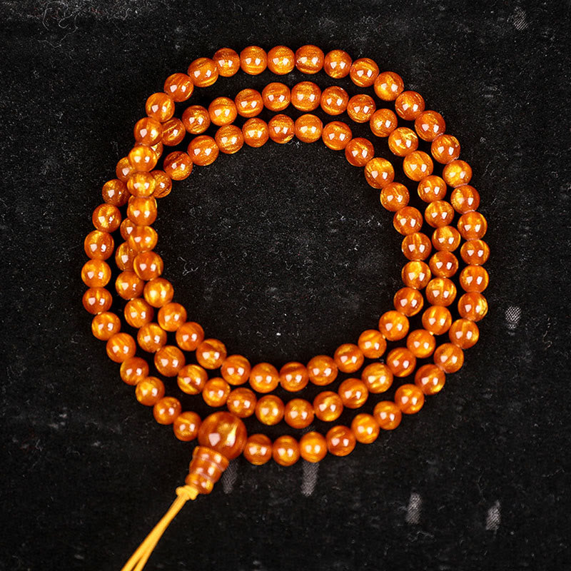 Buddha Stones Golden Sea Willow Braccialetto Mala Successo Positivo - 6*108mm - image 13