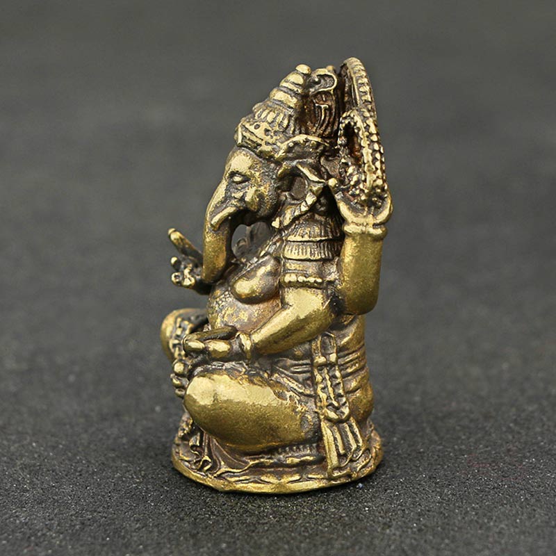 Statua dell'elefante Ganesh Ganpati Wealth Home Decor - image 3