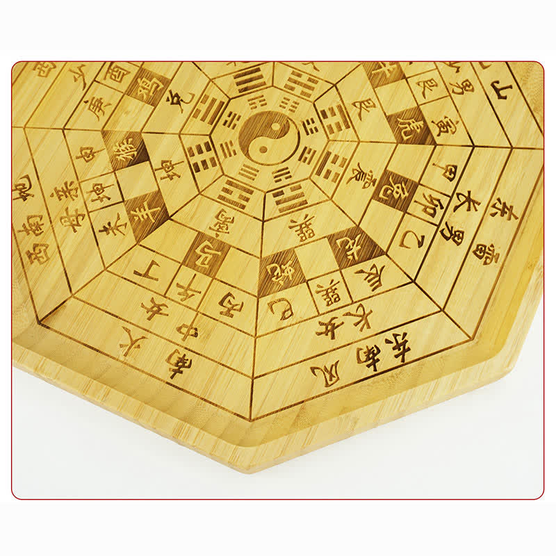 Mappa Feng Shui Bambù Bagua Mappa dell'Energia dell'Armonia - image 36