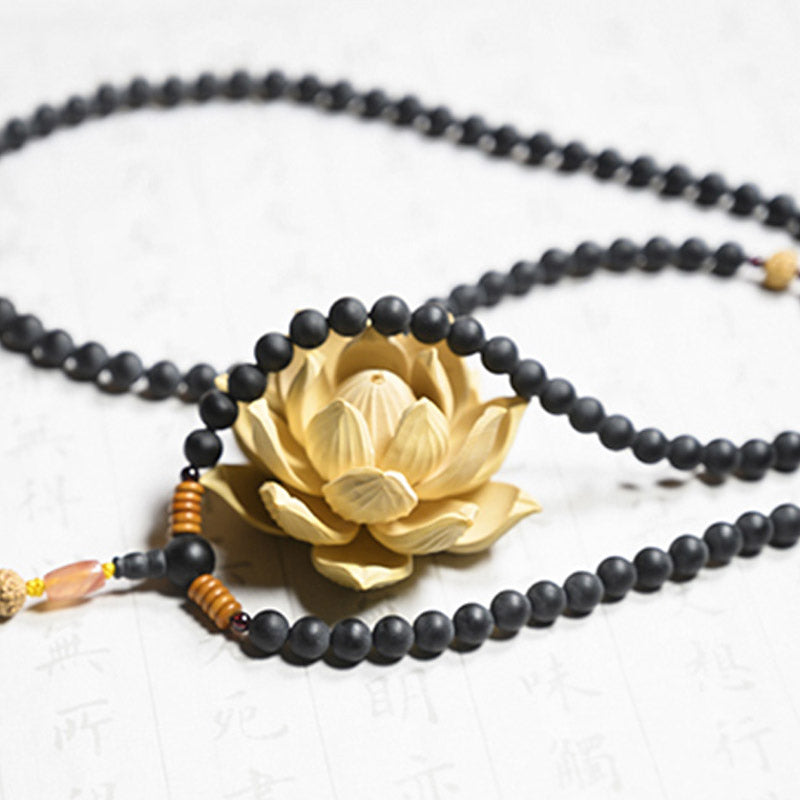 Buddha Stones Mala Tibetano Cipresso Semi di Bodhi Agata Rossa Braccialetto di Guarigione