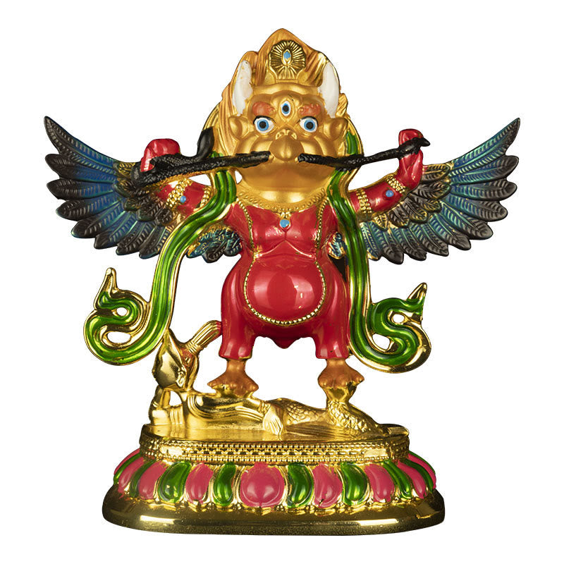 Tibet Garuda Bird Alloy Tieni lontani gli spiriti maligni Decorazione per la casa - image 8