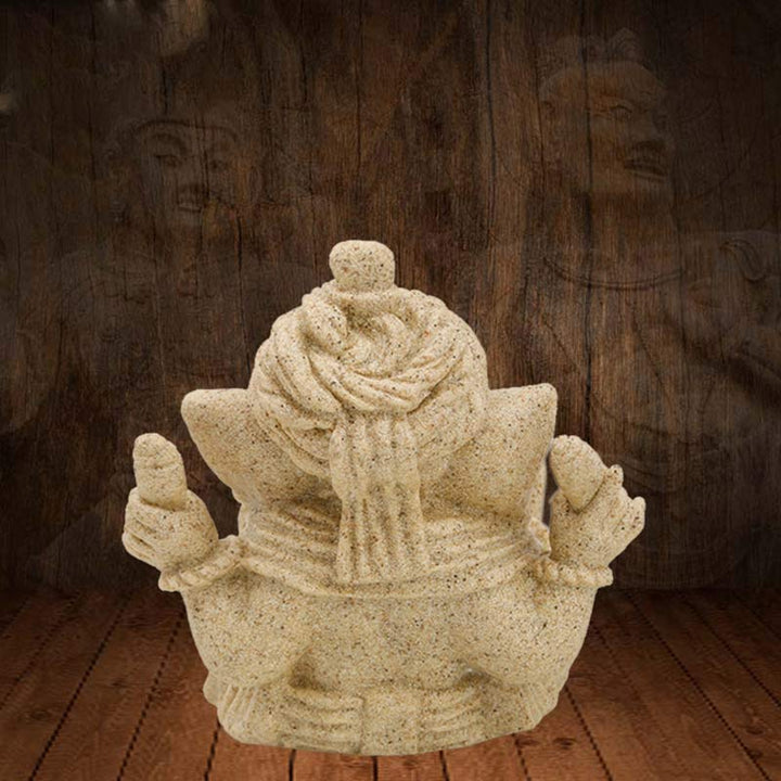 Statua dell'elefante Ganesh Ganpati Benedizione Protezione Decorazione della casa - image 7