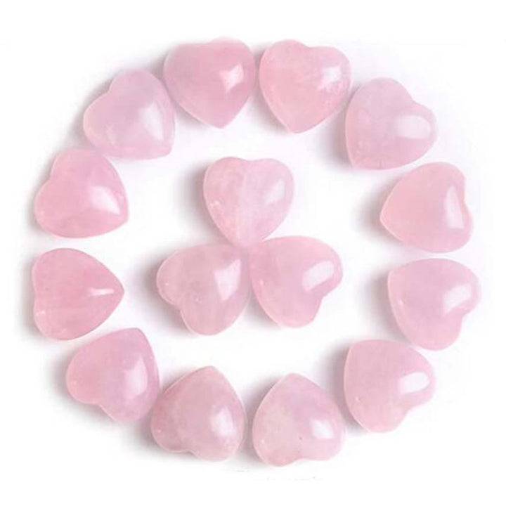 Decorazione d'amore in pietra naturale con occhio di tigre e ametista - Cristallo rosa*15 pezzi - image 5