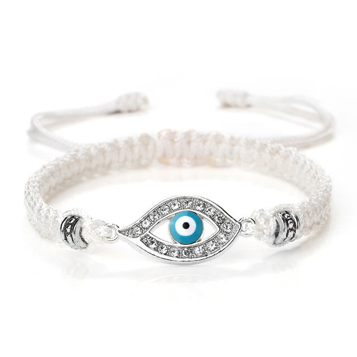 Braccialetto di corda Buddha Stones Evil Eye Keep Away Evil Spirits - image 35