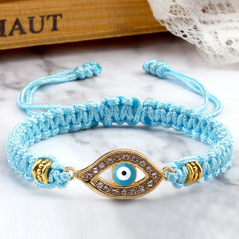 Braccialetto di corda Buddha Stones Evil Eye Keep Away Evil Spirits - image 40