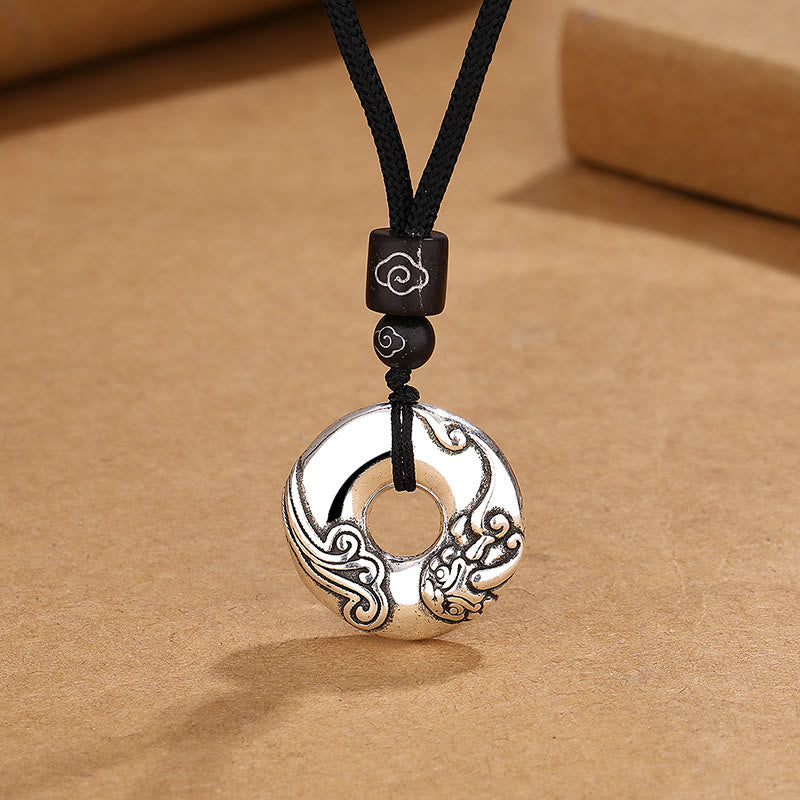 Collana con ciondolo in rame con fibbia della pace PiXiu Buddha Stones - PiXiu (Ricchezza♥Fortuna) - image 1