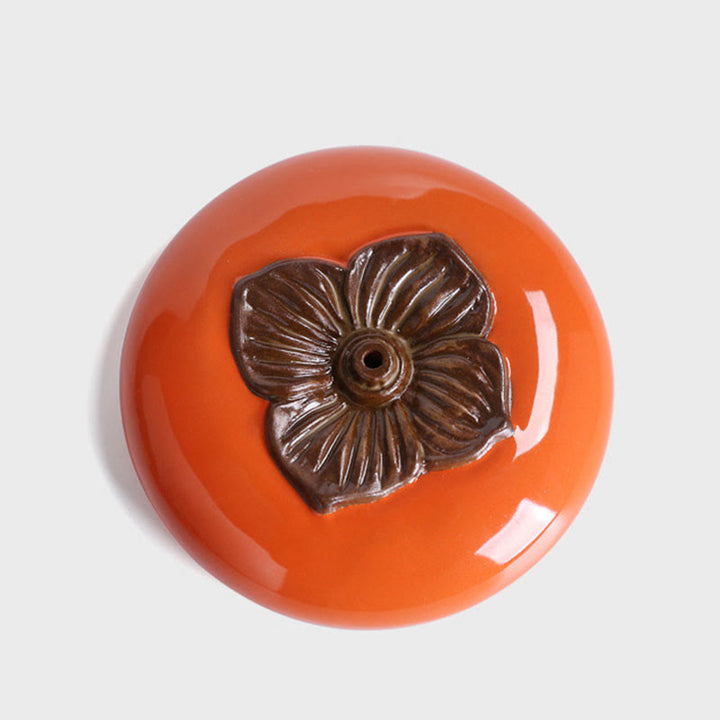 Bruciatore di incenso in ceramica per meditazione e guarigione, porta incenso